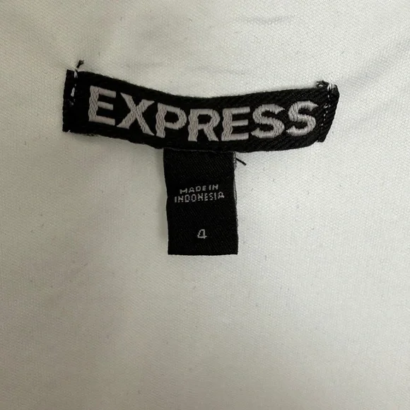 Express Vintage White Midi Lace Dress - Picture 2 of 4